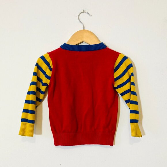 Vintage Primary Colors Sweater - Picture 2 of 2